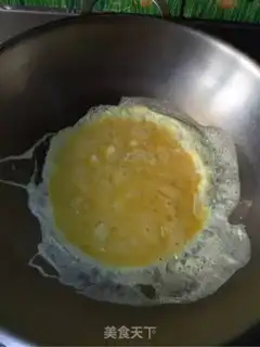 Make Autumn egg fried rice step 5