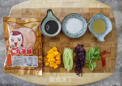 Make Thai Shrimp Thin salad step 1