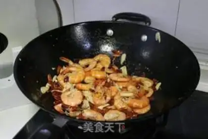 Make Spicy shrimp step 8