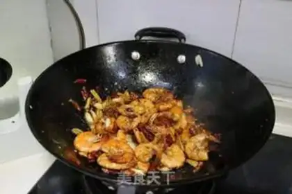 Make Spicy shrimp step 9