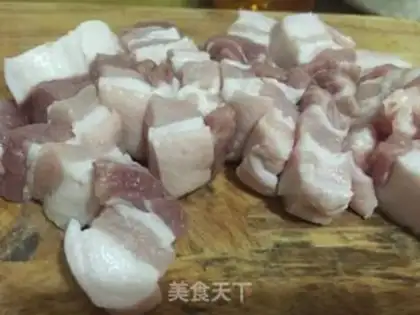Make A simple version of red meat step 0