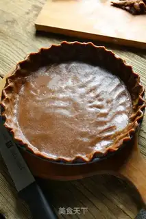 Make Chocolate cherry pie step 7