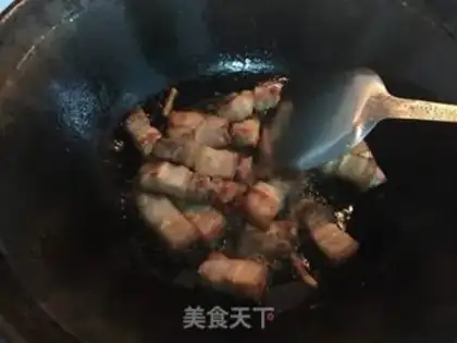 Make A simple version of red meat step 3