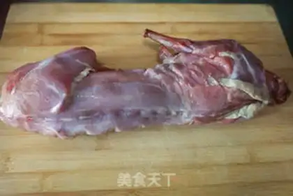 Make Dry green rabbit step 0