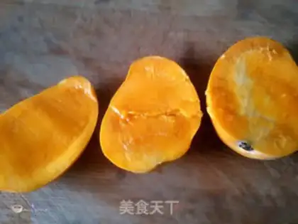 Make Cherry mango popsicle step 2