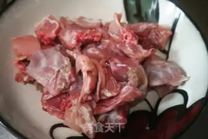 Make Dry green rabbit step 1
