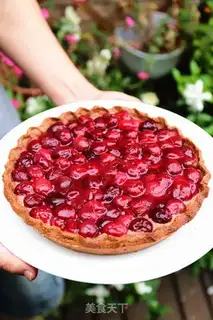 Make Chocolate cherry pie step 13