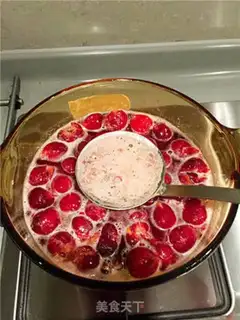 Make Cherry jam step 6