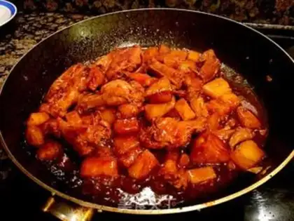 Make Pineapple chicken wings step 6