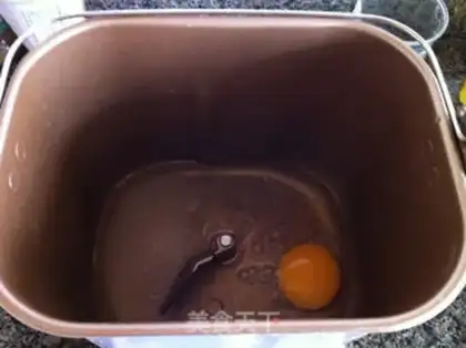 Make All wheat peanut bread step 1