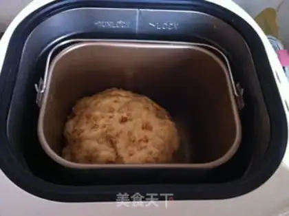 Make All wheat peanut bread step 4