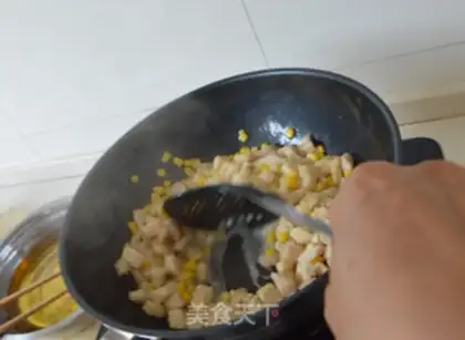 Make Corn chicken step 5