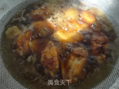 Make Red chicken wings step 6