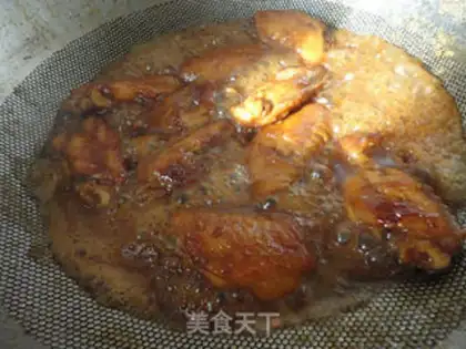 Make Red chicken wings step 7