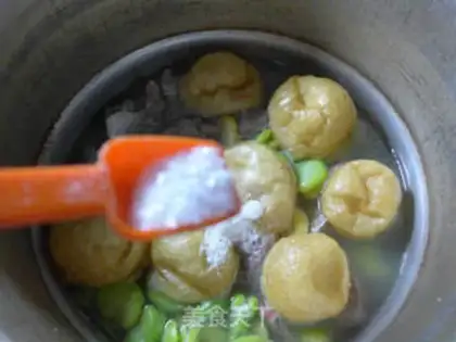 Make The greasy bean bone soup step 9