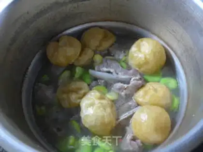 Make The greasy bean bone soup step 10