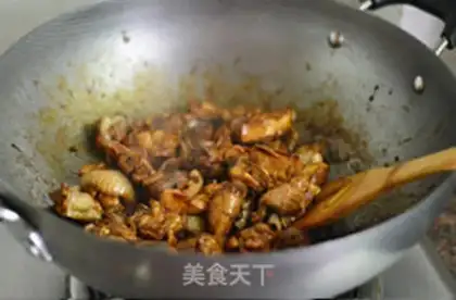 Make Pepper mushroom chicken step 8