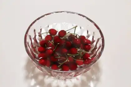 Make Cherry yogurt step 4