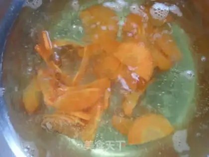 Make A cashew carrot with Dutch beans step 3