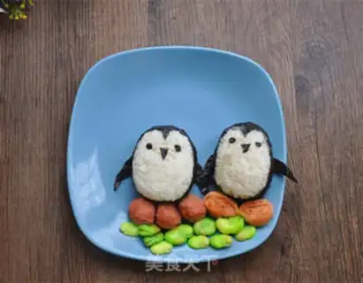 Make Penguins in Snow step 7