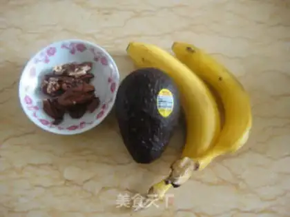 Make Butter walnut banana mud step 0