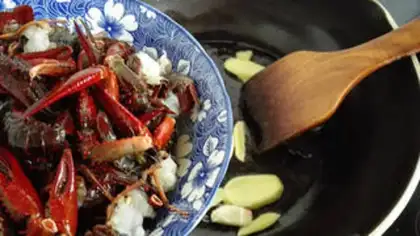 Make Red-cray shrimp ball step 13