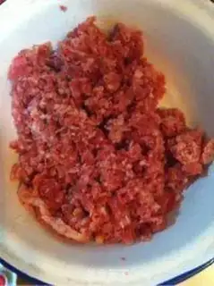 Make Homemade spicy beef sauce step 0