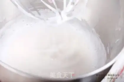 Make Cranberry mousse cake step 2