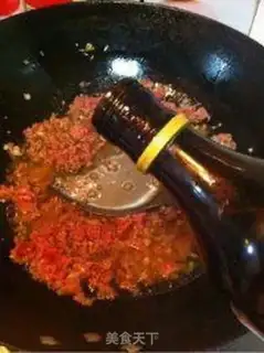 Make Homemade spicy beef sauce step 5