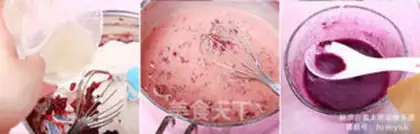 Make Cranberry mousse cake step 6