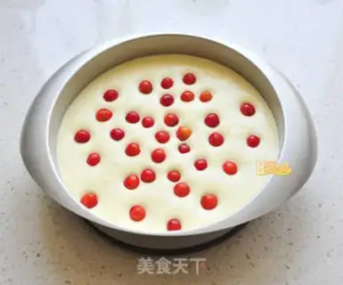 Make Low-fat yogurt cherry cake step 5