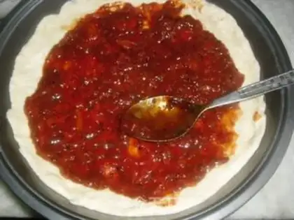 Make Bacon pizza step 8