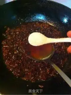 Make Homemade spicy beef sauce step 12