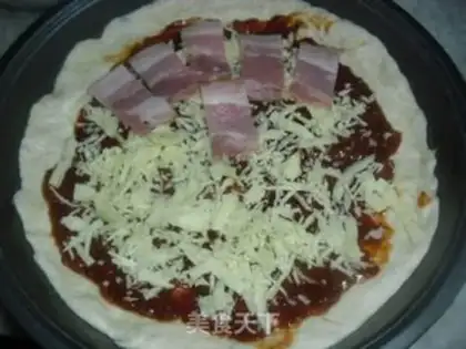 Make Bacon pizza step 9