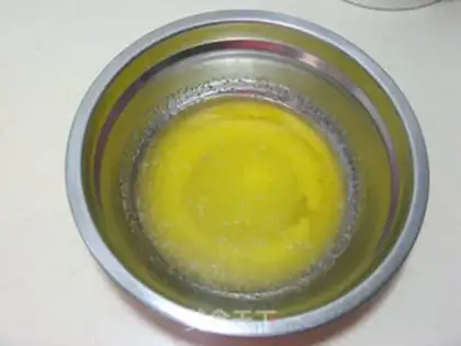 Make No cherry sauce cheesecake step 2