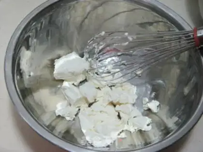 Make No cherry sauce cheesecake step 8