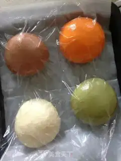 Make Four-colour toast step 2