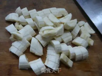 Make Banana soup step 1