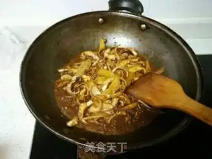Make White and fried octopus step 6