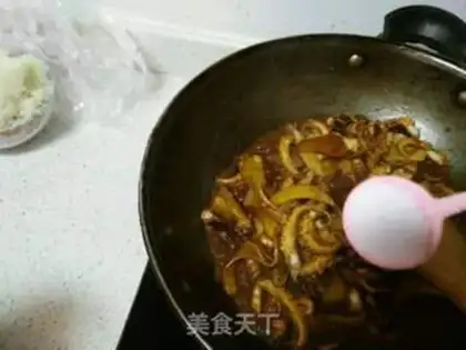 Make White and fried octopus step 7