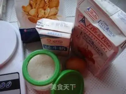 Make Cream bread step 0
