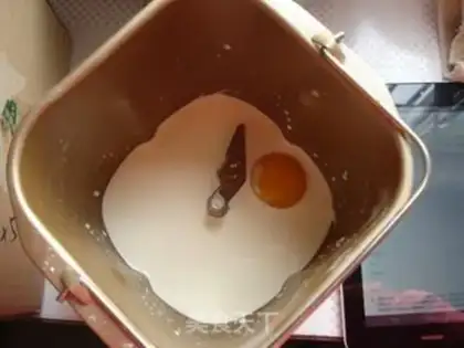 Make Cream bread step 1