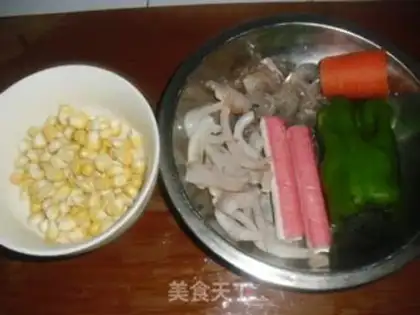 Make Seafood and pastry step 0