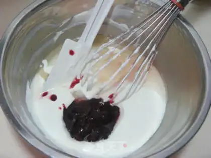 Make No cherry sauce cheesecake step 14