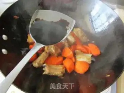 Make Thirty-seven carrots for ribs step 7