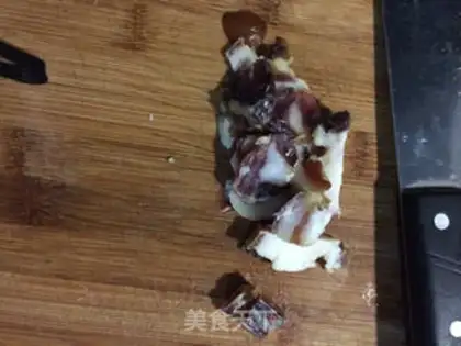 Make Garlic pork step 1