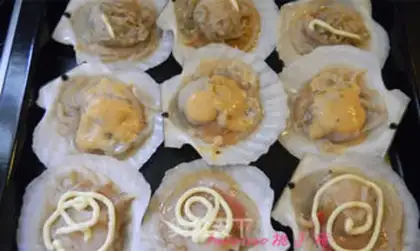Make Cheese scallops step 2