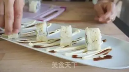 Make Sushi California roll step 9