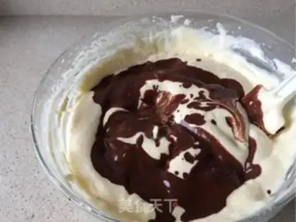 Make Chocolate sponge cake step 12