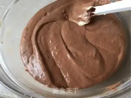 Make Chocolate sponge cake step 13